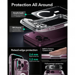 ESR Classic Hybrid iPhone 18 Pro Max Manyetik K�l�f -Clear