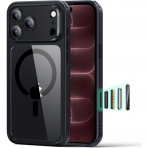 ESR Classic Hybrid iPhone 18 Pro Max Manyetik K�l�f -Clear Black