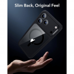 ESR Classic Hybrid iPhone 18 Pro Max Manyetik K�l�f -Clear Black