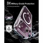 ESR Classic Hybrid iPhone 18 Pro Max Manyetik K�l�f -Clear Shimmer