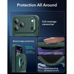 ESR Classic Hybrid iPhone 18 Pro Max Manyetik K�l�f -Frosted Green