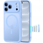 ESR Classic Hybrid iPhone 18 Pro Max Manyetik K�l�f -Frosted Light Blue