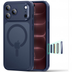 ESR Classic Hybrid iPhone 18 Pro Max Manyetik K�l�f -Frosted Blue