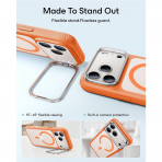 ESR Classic Hybrid iPhone 18 Pro Max Standl� K�l�f-Frosted Orange