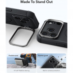 ESR Cyber Tough Flex iPhone 18 Pro Max Stand K�l�f-Black