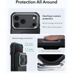 ESR Cyber Tough Flex iPhone 18 Pro Max Stand K�l�f-Black