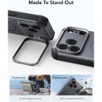 ESR Cyber Tough Flex iPhone 18 Pro Max Stand K�l�f-Grey
