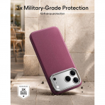 ESR Atelier Flex iPhone 18 Pro Max Standl� K�l�f -Burgundy