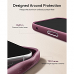 ESR Atelier Flex iPhone 18 Pro Max Standl� K�l�f -Burgundy