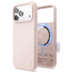 elago iPhone 18 Pro Manyetik Kenarl� Silikon K�l�f-Lovely Pink