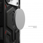 UAG Monarch Pro Kevlar iPhone 18 Pro Manyetik K�l�f-Kevlar Black