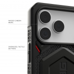 UAG Monarch Pro Kevlar iPhone 18 Pro Manyetik K�l�f-Kevlar Black