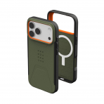 UAG Civilian iPhone 18 Pro K�l�f-Olive/Orange