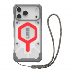 UAG iPhone 18 Pro Ask�l� �effaf K�l�f-Clear/Red