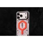 UAG iPhone 18 Pro Ask�l� �effaf K�l�f-Clear/Red