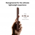 MOFT MOVAS iPhone 18 Pro MagSafe K�l�f-Brownie