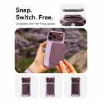 MOFT MOVAS iPhone 18 Pro �er�eveli MagSafe K�l�f-BlackBerry/Peony