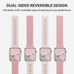 Bandletic Apple Watch Ultra 4 Silikon Kay��-Starlight/Pink