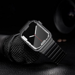 NewWays Apple Watch Ultra 4 �elik Kay��-Black