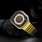 NewWays Apple Watch Series 12 �elik Kay��-Gold