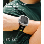 Rin gke Apple Watch Ultra 4 Bumper K�l�f-White