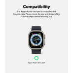 Rin gke Apple Watch Ultra 4 Bumper K�l�f-Neon Orange