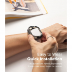 Rin gke Apple Watch Ultra 4 Bumper K�l�f-Black