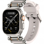 TAURI Apple Watch Ultra 4 Silikon Kay�� 