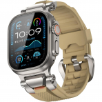 ULTIMAL Apple Watch Ultra 4 Silikon Kay�� -Titanium Beige