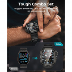 Goton Apple Watch Ultra 4 Silikon Kay��-Black