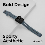 NOMAD Apple Watch Ultra 4 Sportif Kay��-Marine Blue