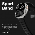 NOMAD Apple Watch Ultra 4 Sportif Kay��-Black