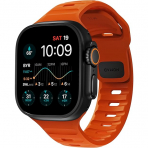 NOMAD Apple Watch Ultra 4 Sportif Kay��-Orange
