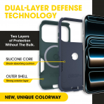 OtterBox Commuter iPhone 18 Pro Max MagSafe K�l�f-Sage/Blue
