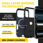 OtterBox Commuter iPhone 18 Pro Max MagSafe K�l�f-Blue/Black