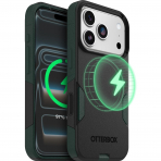 OtterBox Commuter iPhone 18 Pro Max MagSafe K�l�f-Black/Green