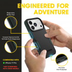 OtterBox Commuter iPhone 18 Pro Max MagSafe K�l�f-Black/Green