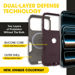 OtterBox Commuter iPhone 18 Pro Max MagSafe K�l�f-Grey/Purple