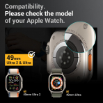 MAGEASY Apple Watch Ultra 4 Bumper K�l�f-Midnight Black