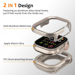 Amizee Apple Watch Ultra 4 Bumper K�l�f-Original