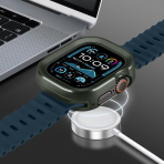 Amizee Apple Watch Ultra 4 Bumper K�l�f-Army Green