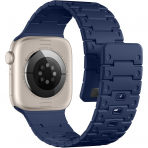 Bandletic Apple Watch 12 Silikon Kay��-Navyblue