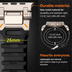KADES Apple Watch Ultra 4 Sportif Kay�� -Black 