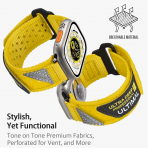 ULTIMAL Apple Watch Ultra 4 Naylon Kay�� -Yellow
