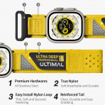 ULTIMAL Apple Watch Ultra 4 Naylon Kay�� -Yellow
