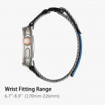 ULTIMAL Apple Watch Ultra 4 Naylon Kay�� -Grey