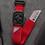 ULTIMAL Apple Watch Ultra 4 Naylon Kay�� -Red