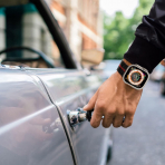 CHANCHY Apple Watch Ultra 4 �elik Kay��-Black Red