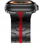 CHANCHY Apple Watch Ultra 4 �elik Kay��-Black Red