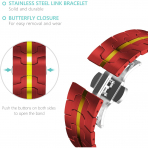 CHANCHY Apple Watch Ultra 4 �elik Kay��-Red Gold
